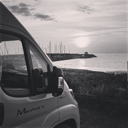 Sensommar kvll Skallkokens stllplats vstkusten Sensommar kvll Skallkokens stllplats vstkusten