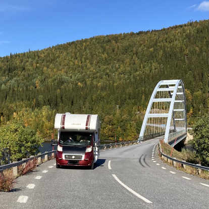 Vildmarksvgen i september Vildmarksvgen i september