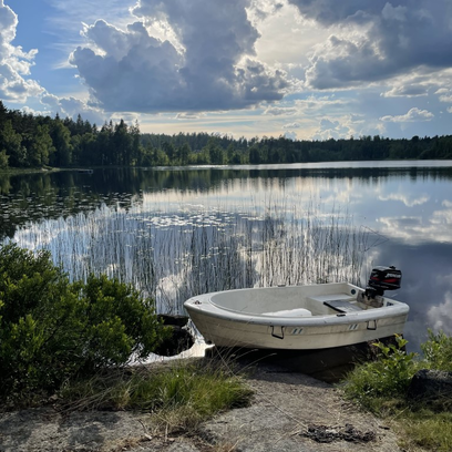 Tuna i Smland en hrlig midsommardag